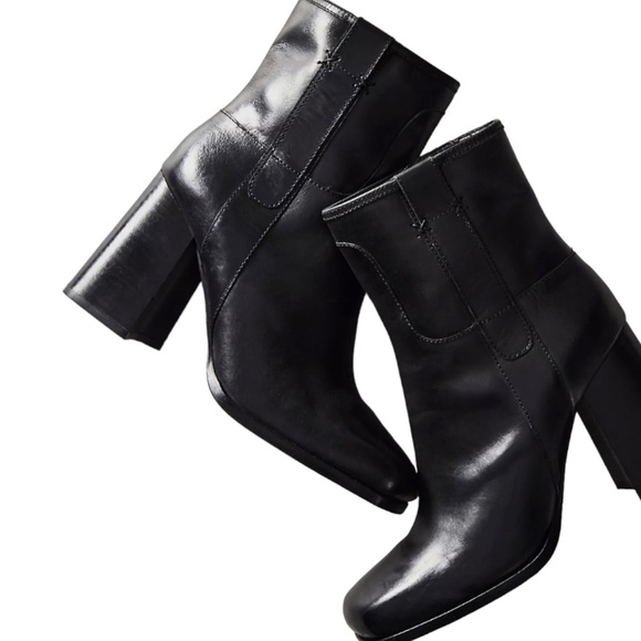SOLD New Free People Naomi Ankle Heel Boots - Picture 4 of 10